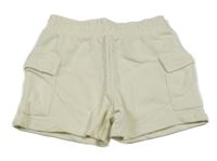 Smetanové cargo teplákové kraťasy PRIMARK