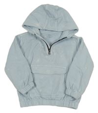 Světlemodrá mikina s kapucí M&S