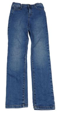 Modré slim rifle Vertbaudet