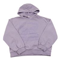 Lila mikina s motýlem a kapucí S. Oliver