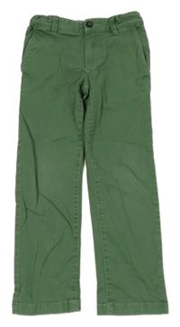 Zelené chino rifle Mini Boden