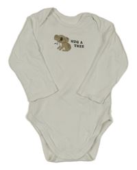 Bílé body s koalou C&A
