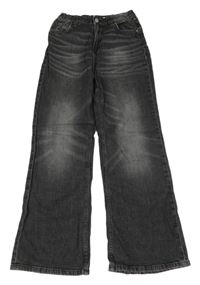 Antracitové baggy rifle H&M