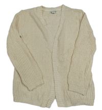 Smetanovo-zlatý melírovaný svetrový cardigan Primark