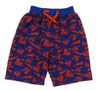 Tmavomodré plážové kraťasy - Superman 