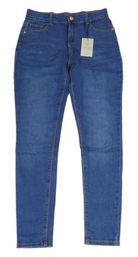 Tmavomodré skinny rifle Primark