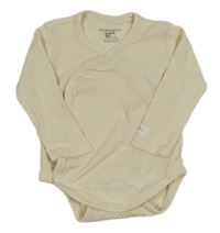 Smetanové žebrované zavinovací body Sinsay