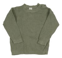 Khaki svetr H&M