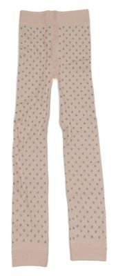 Světlerůžové punčocháčové legíny se srdíčky Ergee