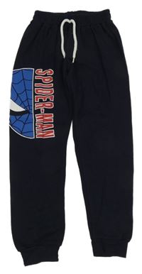 Tmavomodré tepláky se Spidermanem 