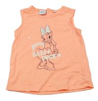 Neonově korálový top s Daisy Disney