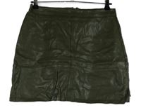 Dámská khaki koženková sukně New Look