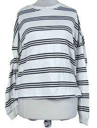 Dámské bílo-černé pruhované triko Asos 