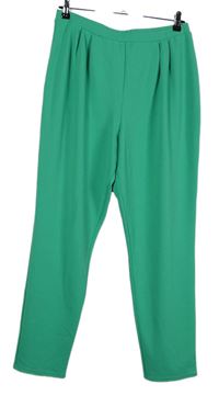 Dámské zelené volné kalhoty Asos 