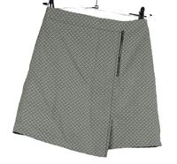 Dámská černo-bílá vzorovaná sukně New Look 