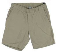 Pánské béžové vzorované chino kraťasy Refill