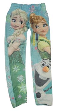 Světlemodré legíny s Frozen Disney