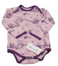 Nové - růžové body s obrázky