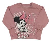 Růžová mikina s Minnie 