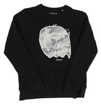 Černá mikina s obrázkem Forty 