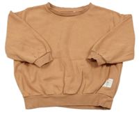 Broskvová oversize mikina George