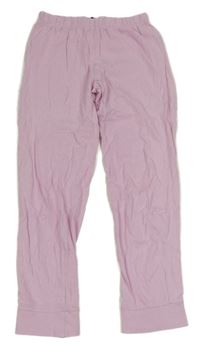 Světlerůžové pyžamové kalhoty C&A