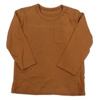 Rezavé triko s kapsičkou George