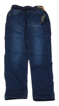 Nové - Tmavomodré teplákové rifle St. Bernard