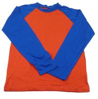 Modro-červené triko 