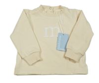 Nové - Smetanové triko s logem Mitch&Son