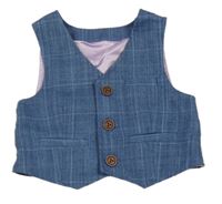 Modrá slavnostní vesta Matalan