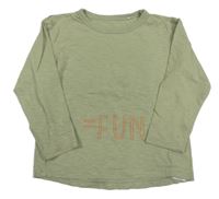 Světlekhaki triko s nápisem Geroge 