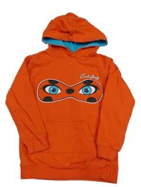 Červená mikina Miraculous s kapucí