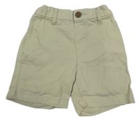 Béžové plátěné kraťasy Matalan