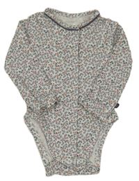 Bílé body se vzorem Obaibi