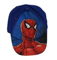 Tmavomodro-modrá kšiltovka se Spider-manem MARVEL