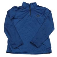 Tmavomodrá thermo mikina se znakem crivit