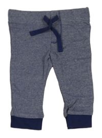 Tmavomodré melírované tepláky F&F