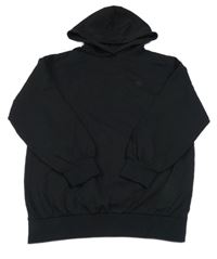 Černá mikina s výšivkou a kapucí Destination