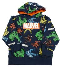 Tmavomodrá mikina s Avengers a kapucí Angel&Rocket
