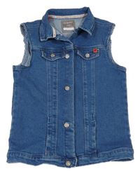 Modrá riflová vesta Primark