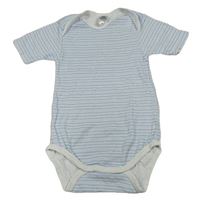Bílo-modré pruhované body C&A