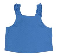 Modrý lehký crop top Matalan