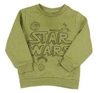 Khaki mikina se StarWars 