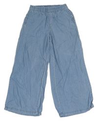 Světlemodré lehké široké kalhoty Y.F.K.