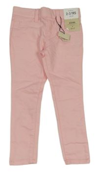 Nové - světlerůžové džegíny Denim Co.