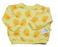 Nové - Žlutá mikina s kuřátky Matalan