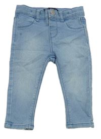 Světlemodré teplákové skinny rifle Primark