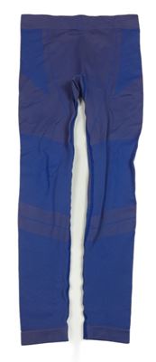 Fialovo-tmavomodré funkční kalhoty Crivit