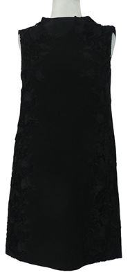 Dámské černé šaty s krajkou Topshop 